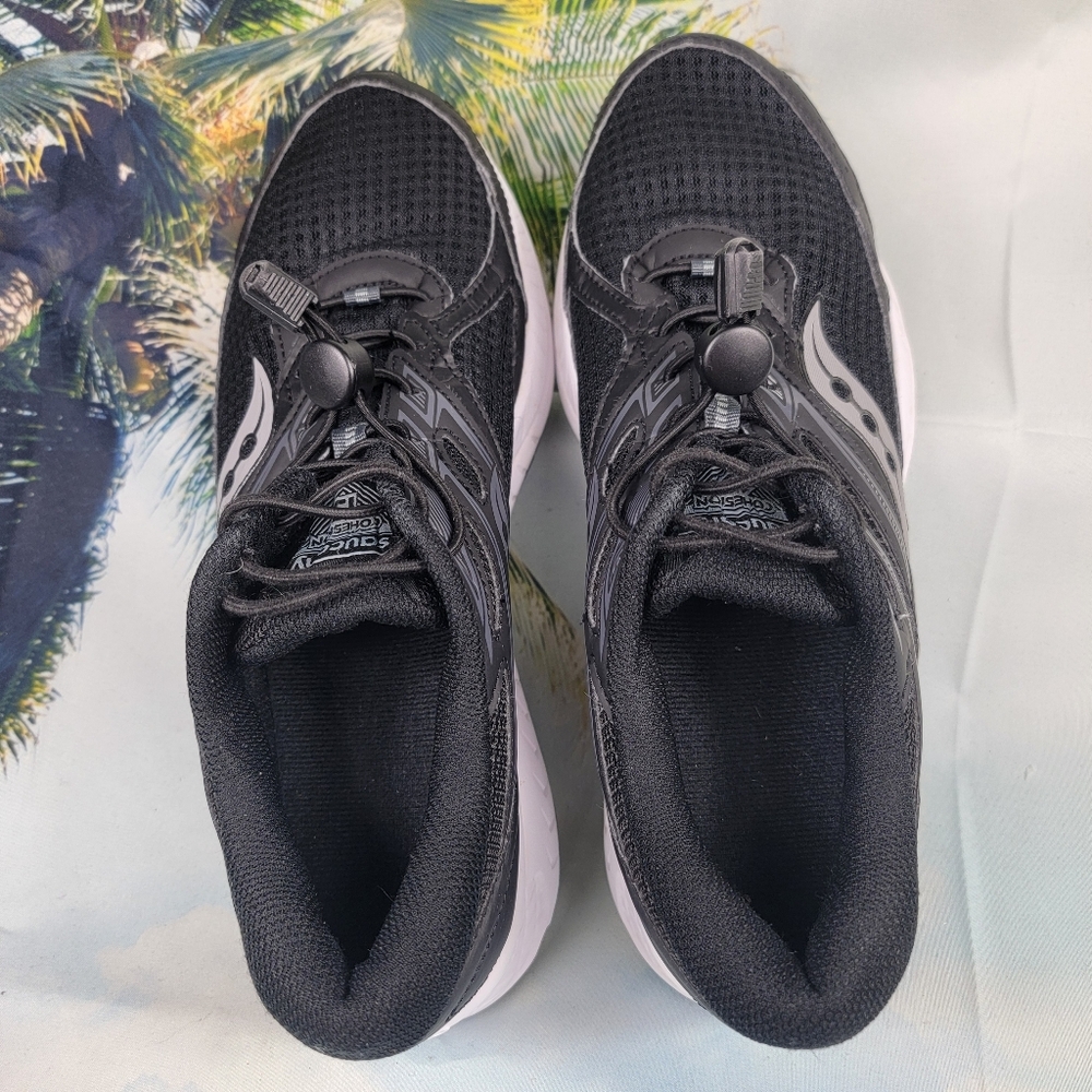 Saucony Cohesion-13 Women's Black Athletic Shoes Size 9.5 - Picture 6 of 10